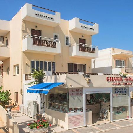 Smaragdine Beach Hotel Stalida Exterior photo