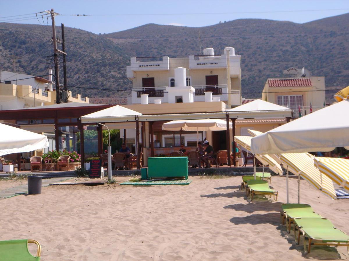 Smaragdine Beach Hotel Stalida Exterior photo