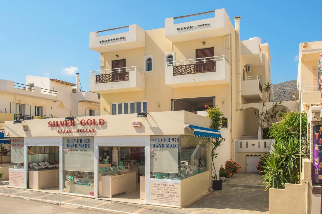 Smaragdine Beach Hotel Stalida Exterior photo