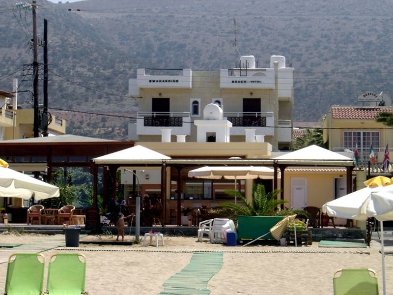 Smaragdine Beach Hotel Stalida Exterior photo